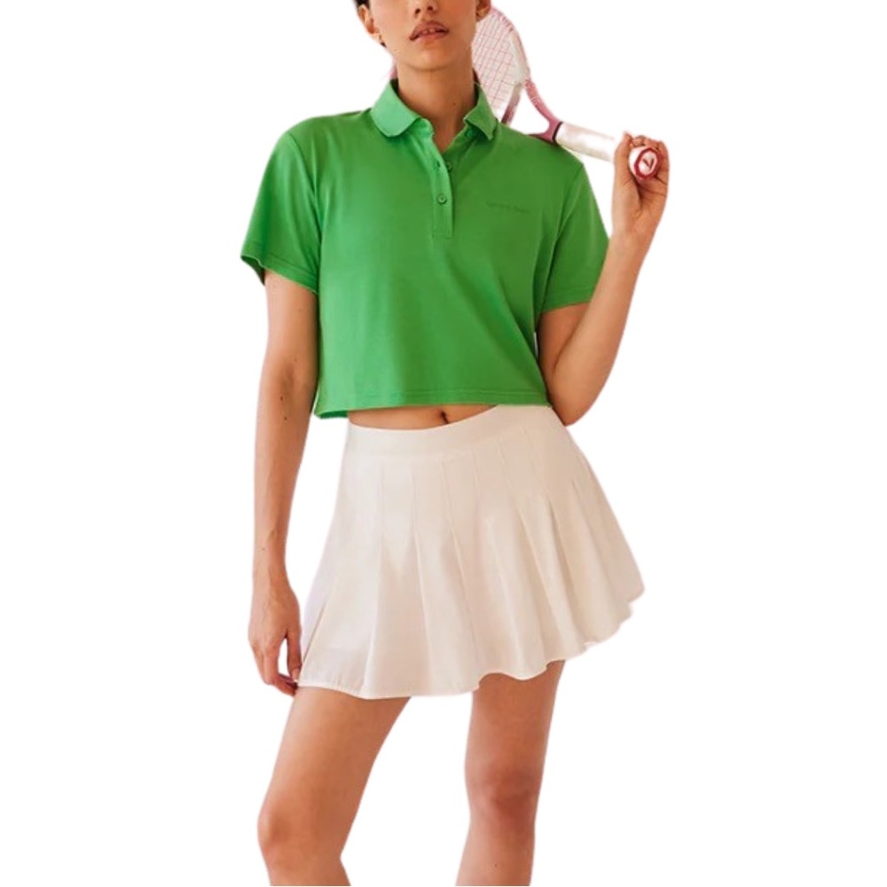 NWT Outdoor Voices Birdie Cropped Polo